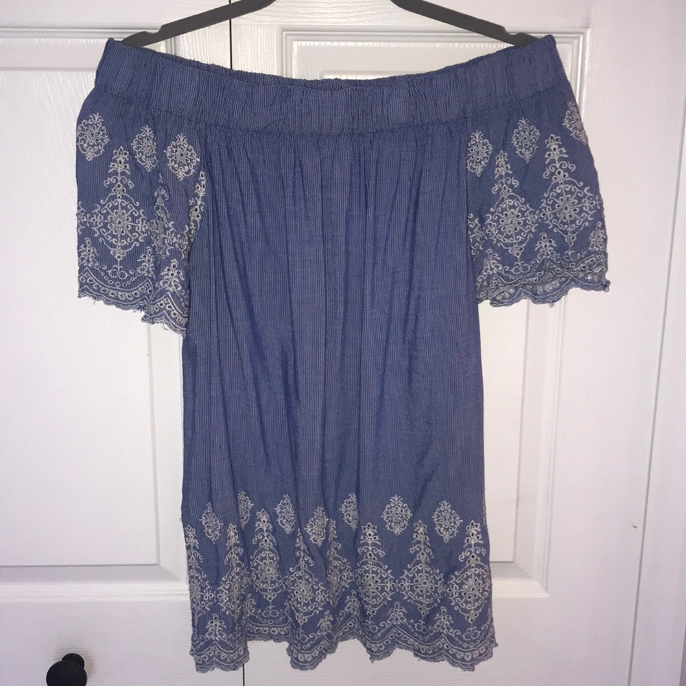 Off the shoulder blouse